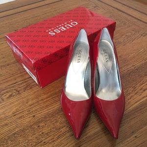 Red Patent Leather Heels